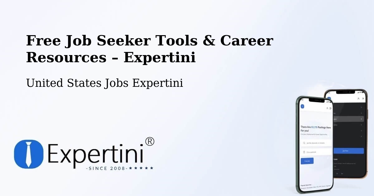 Free Job Seeker Tools & Career Resources – East Lansing - East Lansing, United States Jobs Expertini
